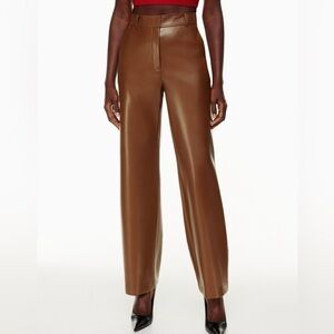 Aritzia Babaton Agency Leather Pants